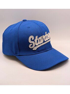 Starter Hat Blue White Snapback Cap Athletic Sports Football Retro Vintage